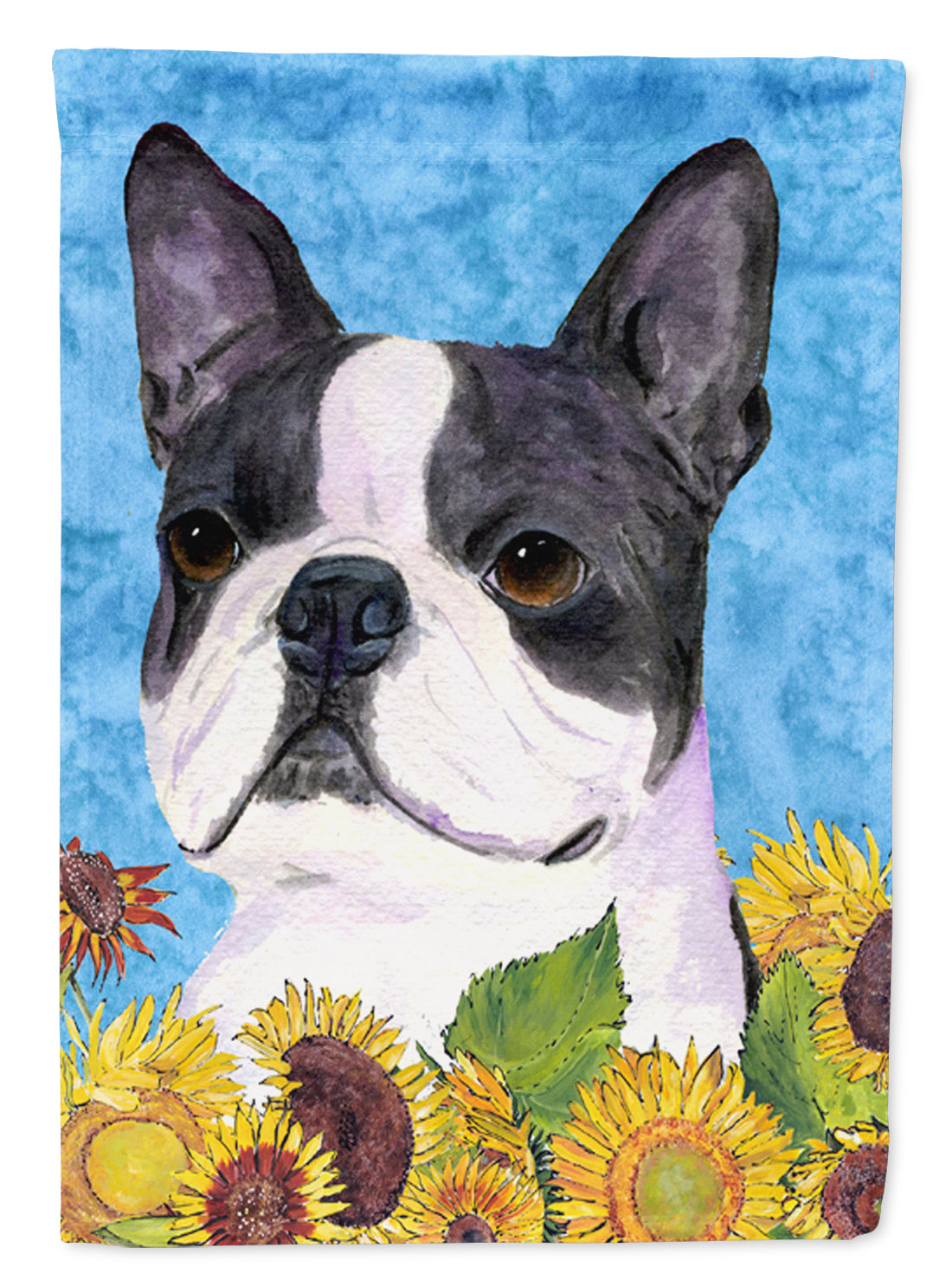 Boston Terrier Flag Garden Size.