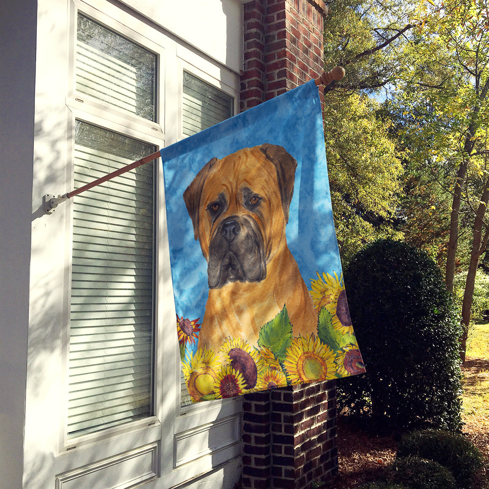 Bullmastiff Flag Canvas House Size  the-store.com.