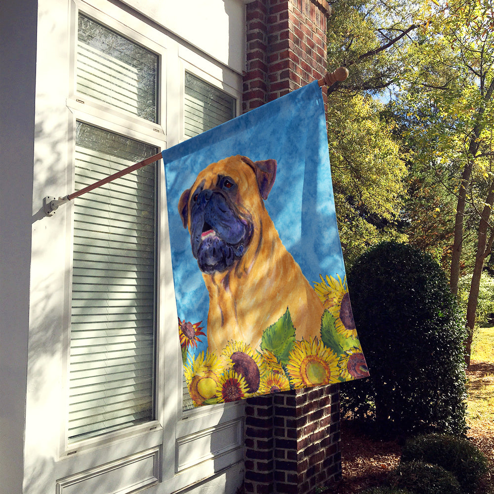 Bullmastiff Flag Canvas House Size  the-store.com.