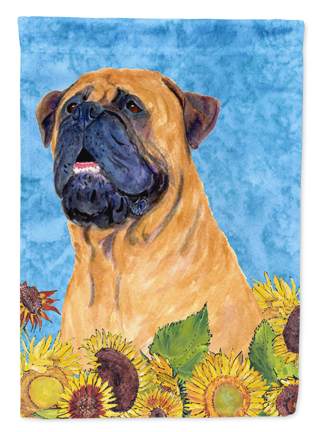 Bullmastiff Flag Garden Size.