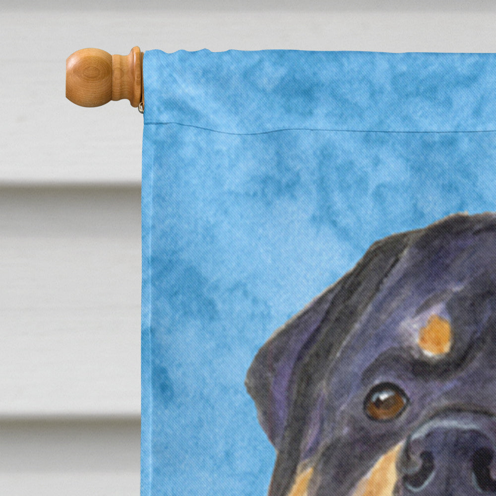 Rottweiler Flag Canvas House Size  the-store.com.