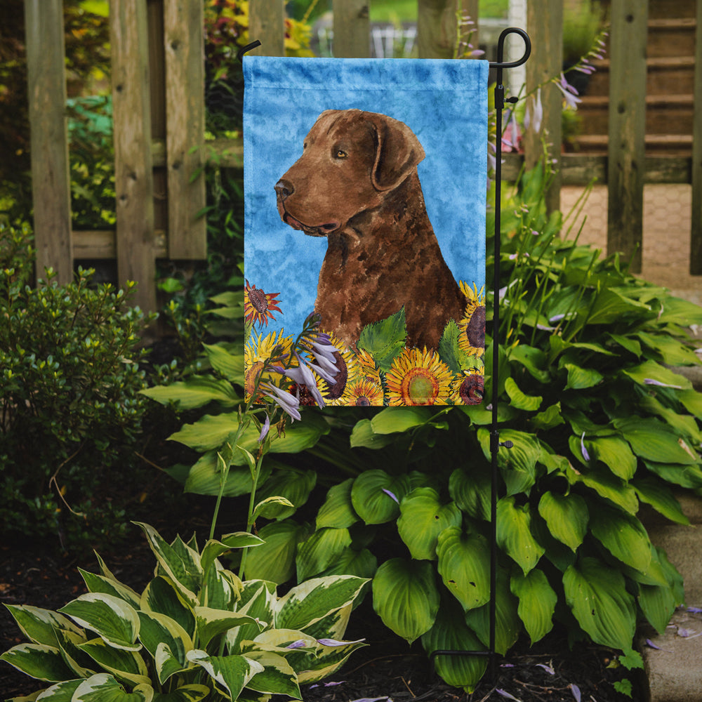 Curly Coated Retriever Flag Garden Size.