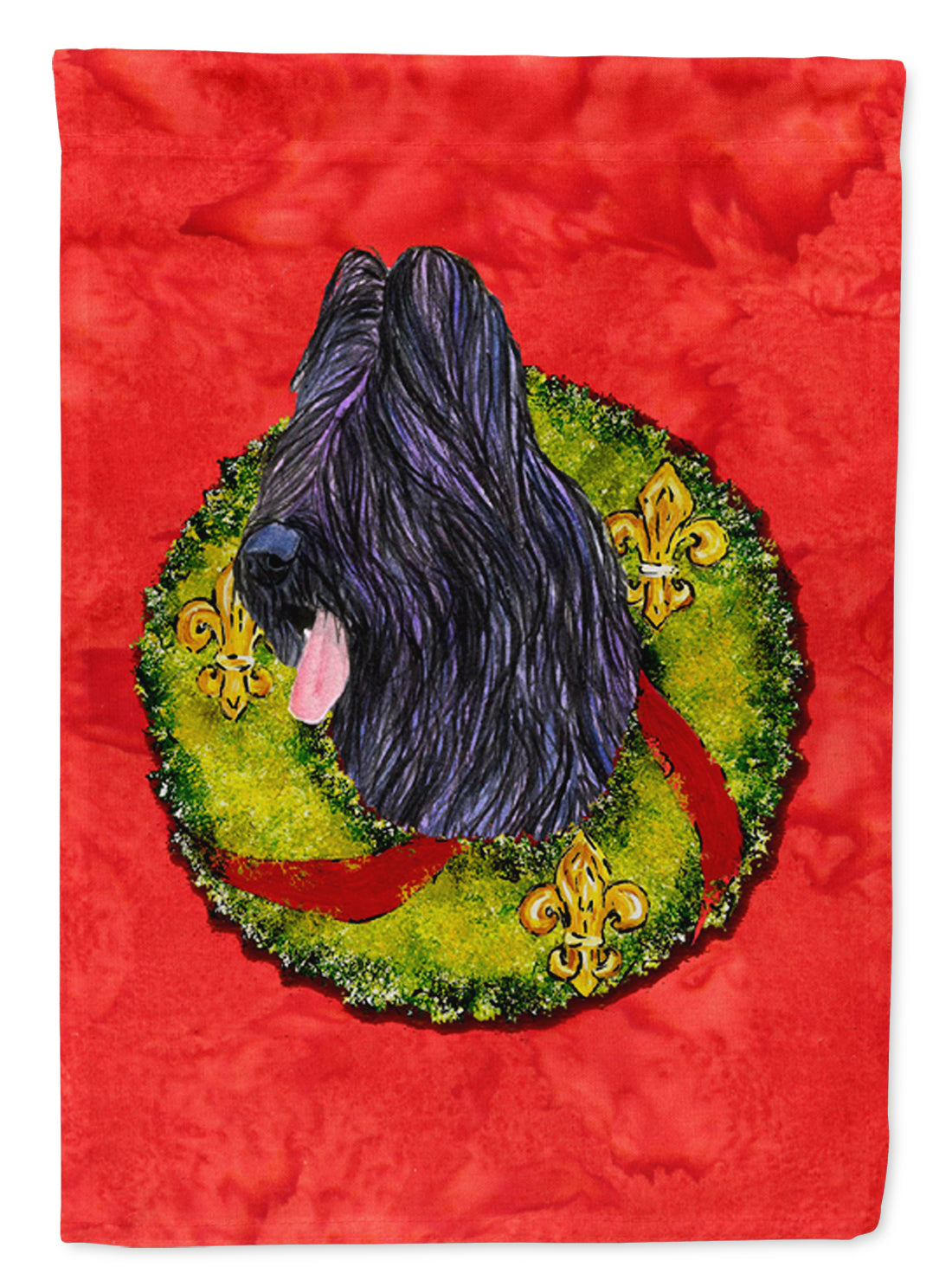 Briard Flag Garden Size.