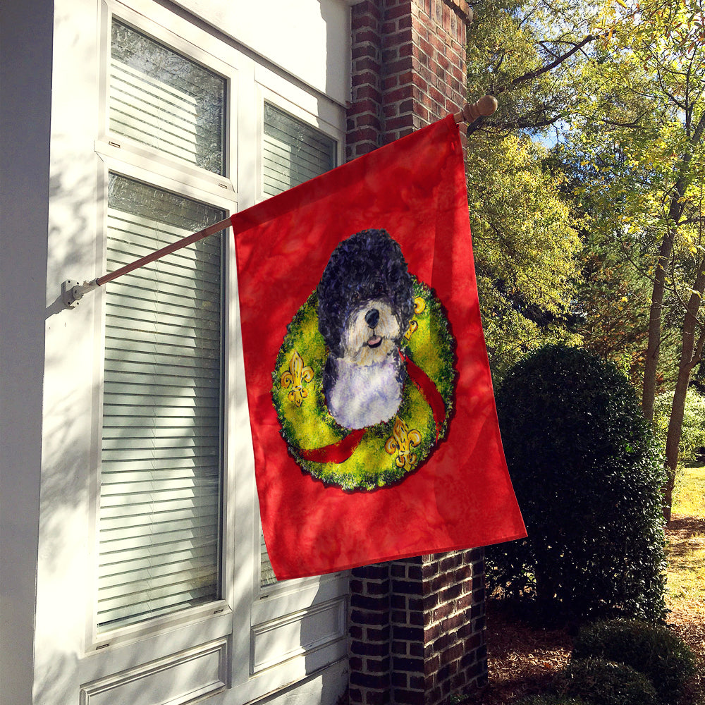 Portuguese Water Dog Flag Canvas House Size  the-store.com.