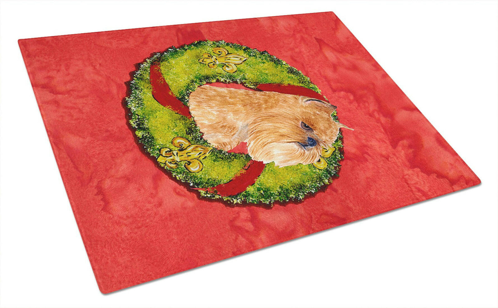 Brussels Griffon Glass Cutting Board Large by Caroline's Treasures