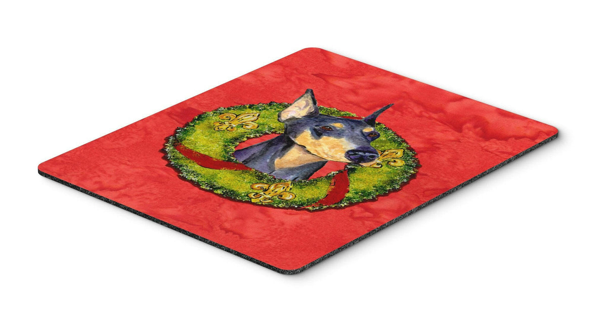 Doberman Mouse Pad, Hot Pad or Trivet by Caroline&#39;s Treasures