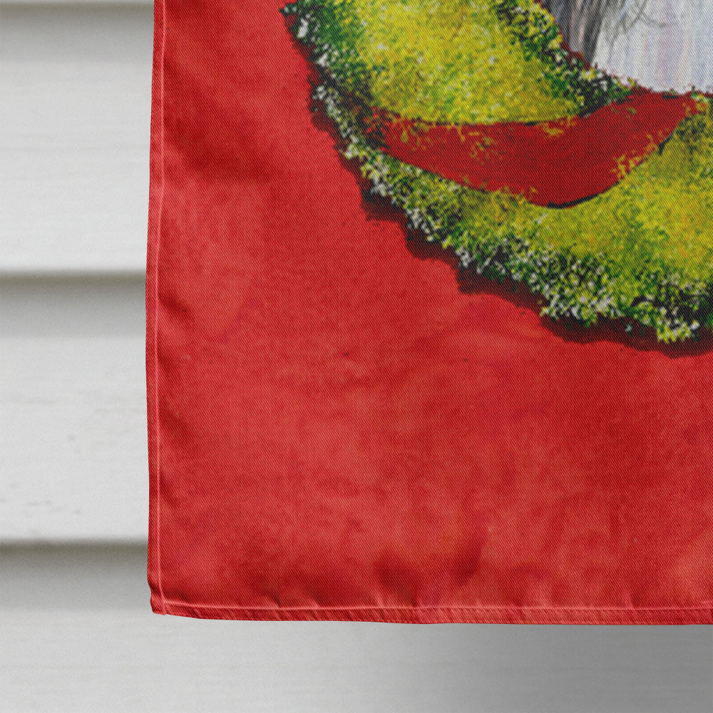 Bearded Collie Flag Canvas House Size  the-store.com.