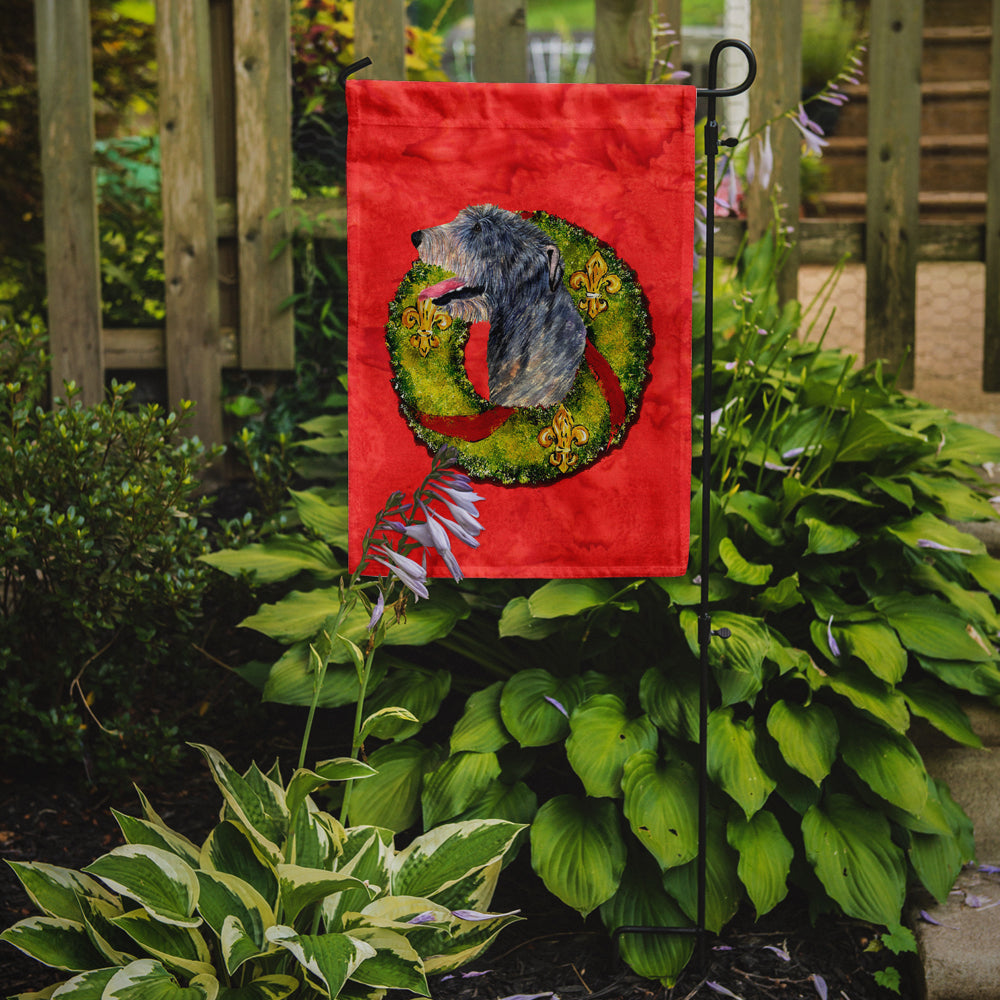 Irish Wolfhound Flag Garden Size.