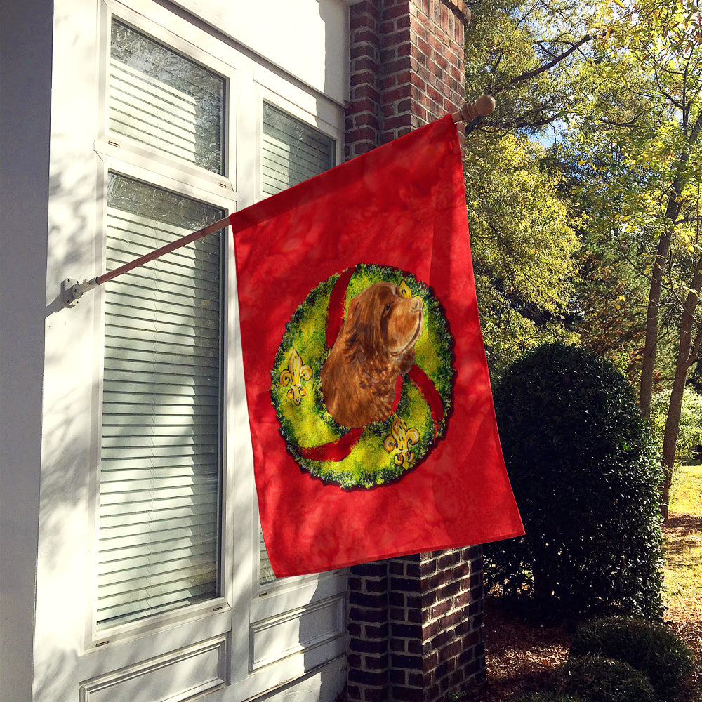 Sussex Spaniel Flag Canvas House Size  the-store.com.