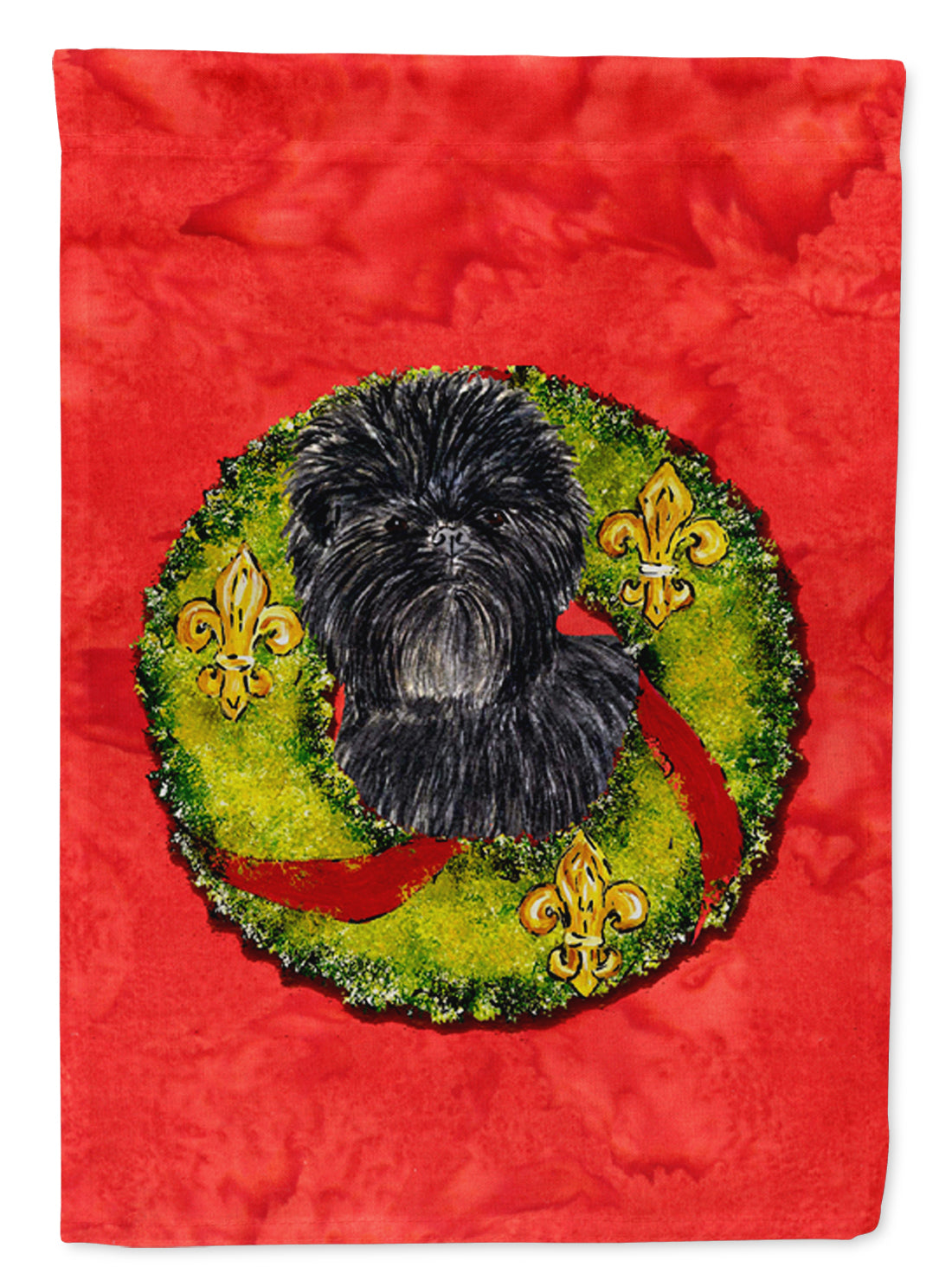 Affenpinscher Flag Garden Size.