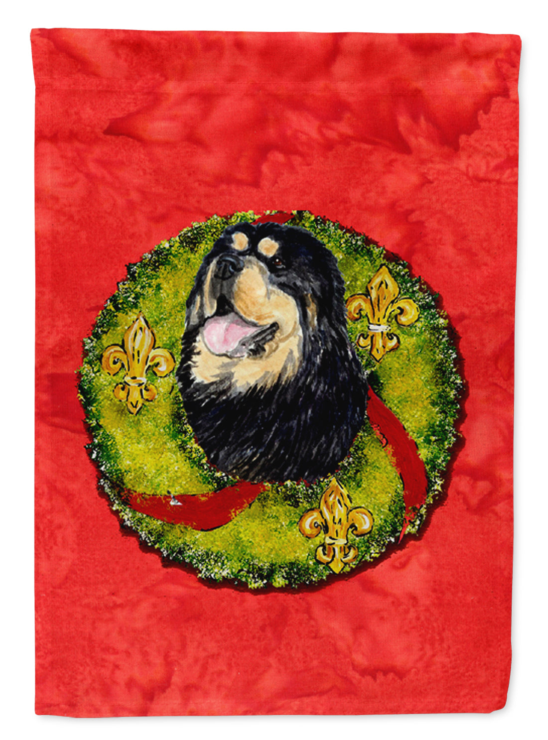 Tibetan Mastiff Flag Canvas House Size  the-store.com.