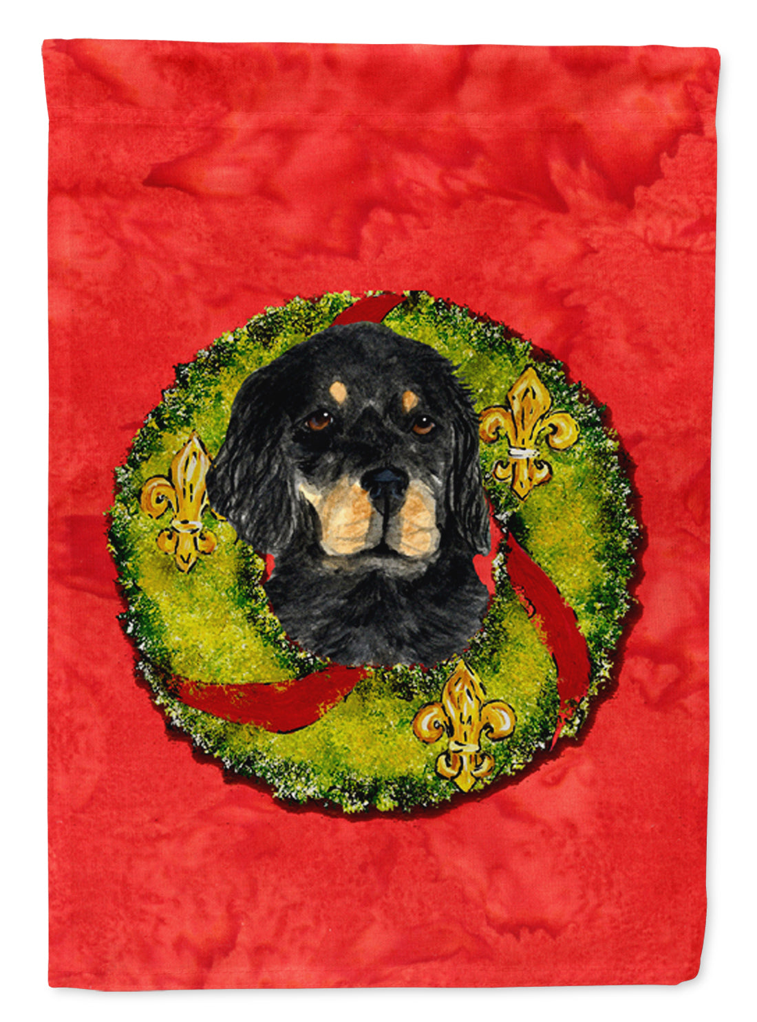 Gordon Setter Flag Garden Size.