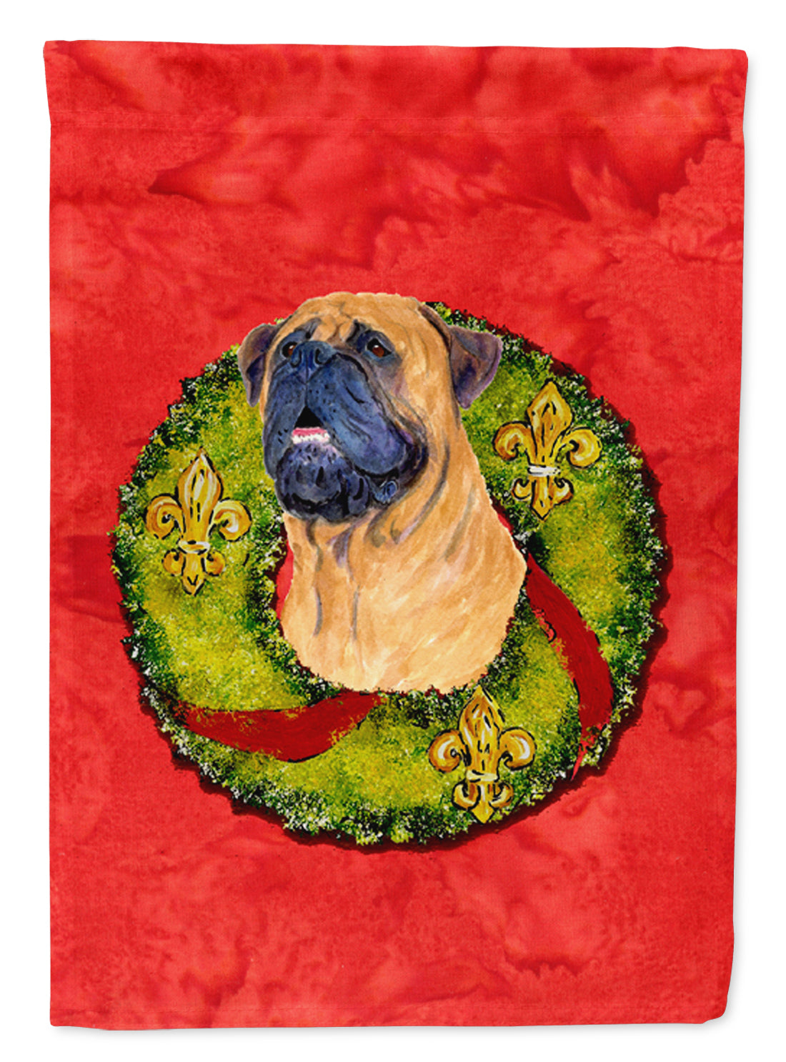 Bullmastiff Flag Canvas House Size  the-store.com.