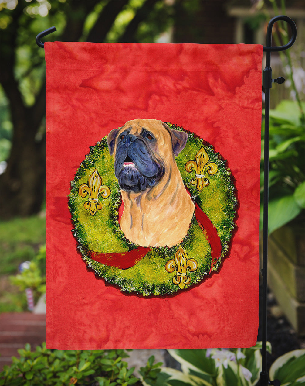 Bullmastiff Flag Garden Size.