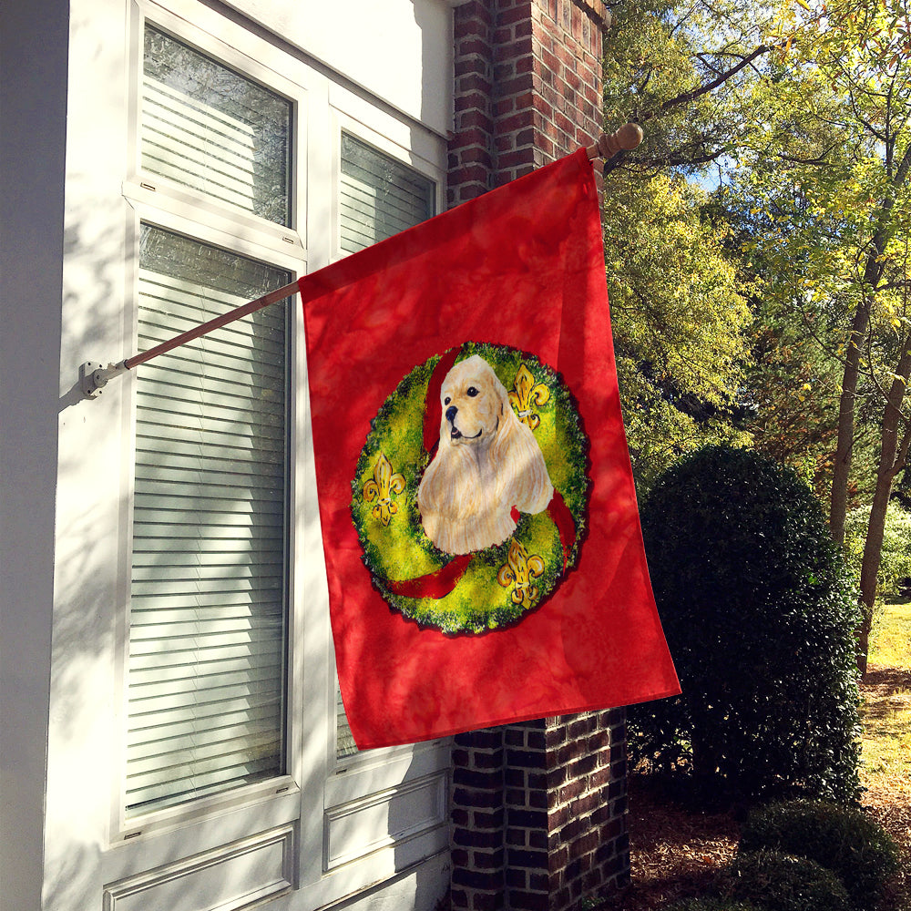 Cocker Spaniel Flag Canvas House Size  the-store.com.