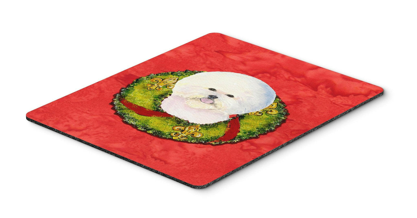 Bichon Frise Mouse Pad, Hot Pad or Trivet by Caroline's Treasures