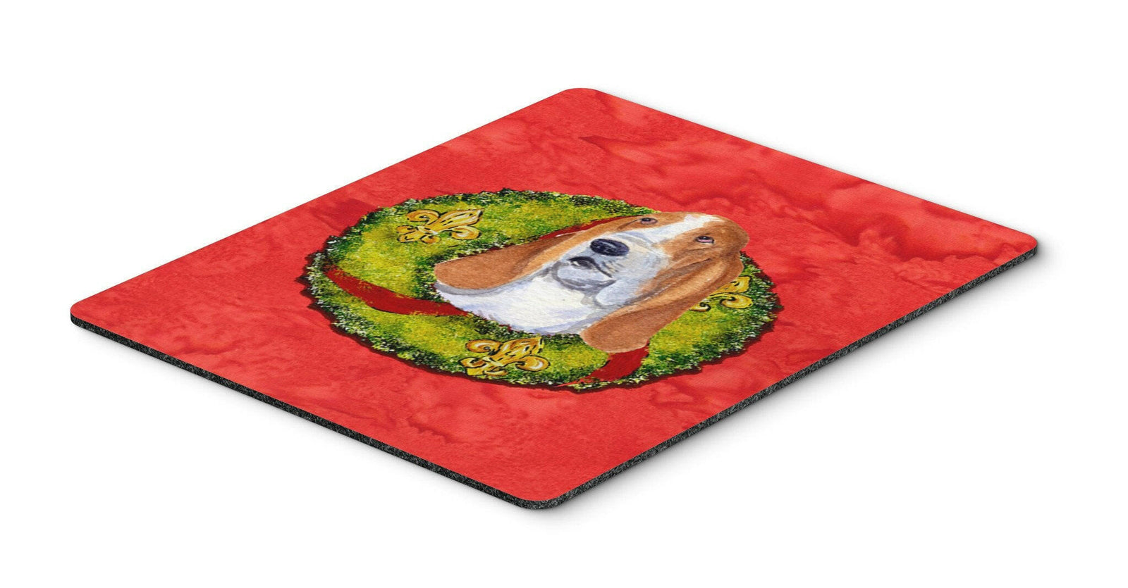 Basset Hound Mouse Pad, Hot Pad or Trivet by Caroline's Treasures