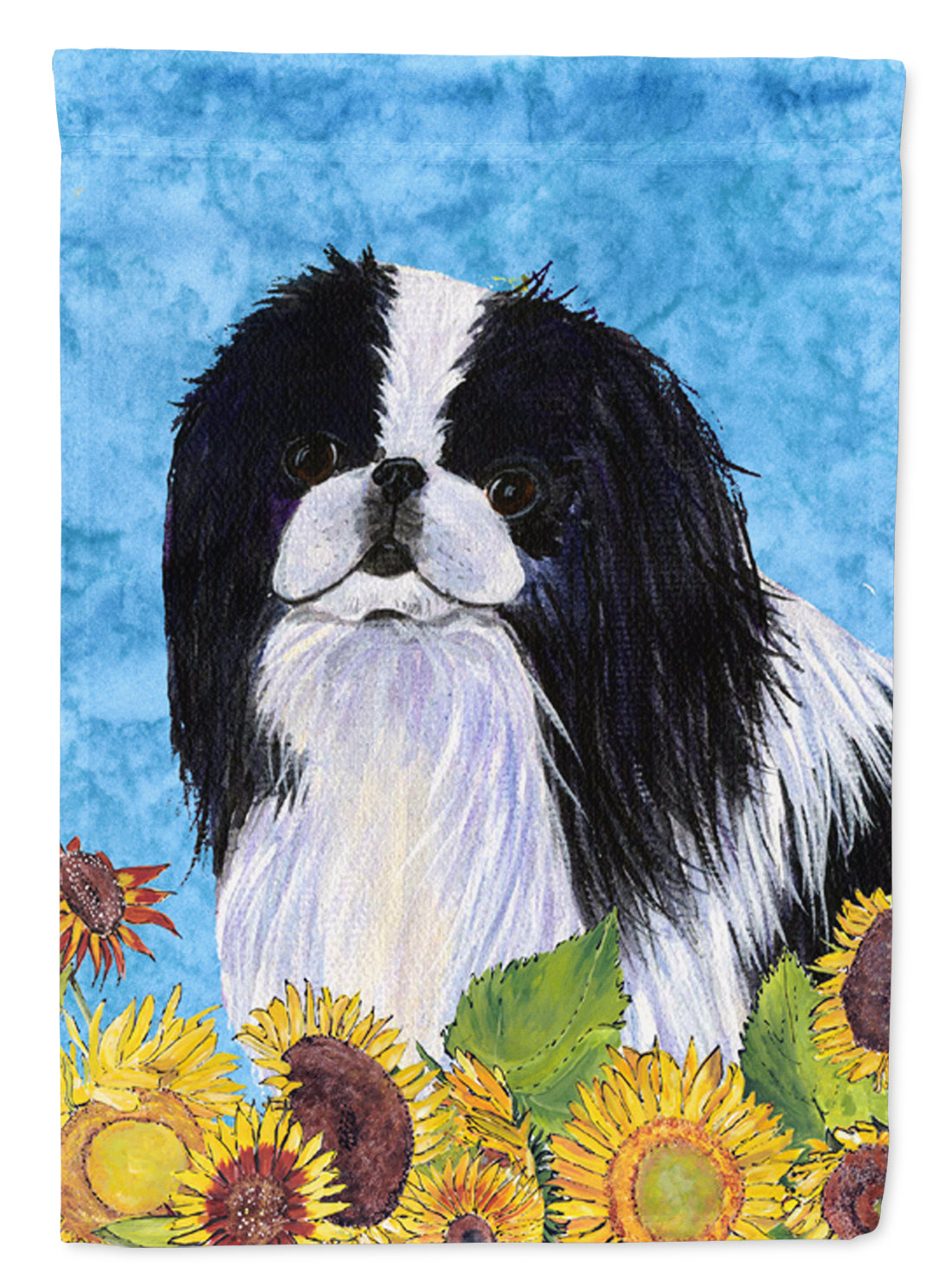 Japanese Chin Flag Garden Size.