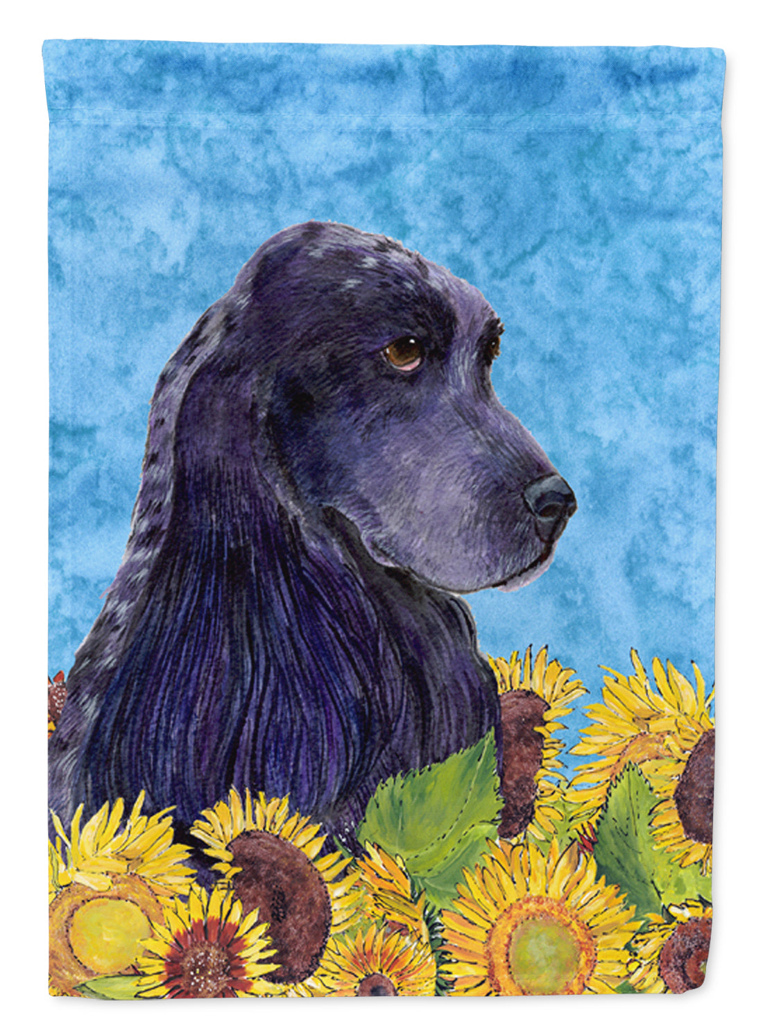 Cocker Spaniel Flag Canvas House Size  the-store.com.