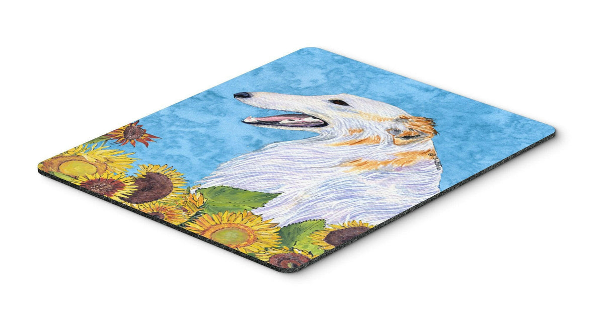 Borzoi Mouse Pad, Hot Pad or Trivet by Caroline&#39;s Treasures