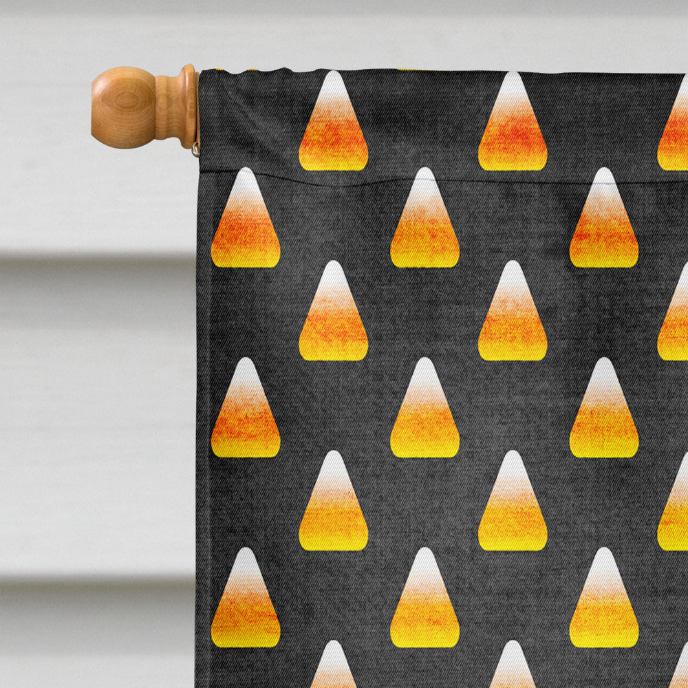 Doberman Candy Corn Halloween Portrait Flag Canvas House Size  the-store.com.