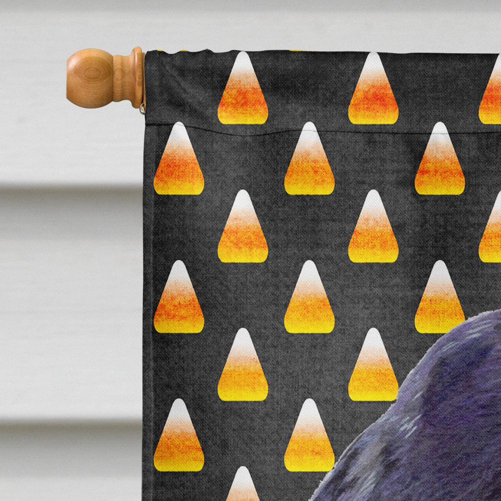 Cocker Spaniel Candy Corn Halloween Portrait Flag Canvas House Size  the-store.com.