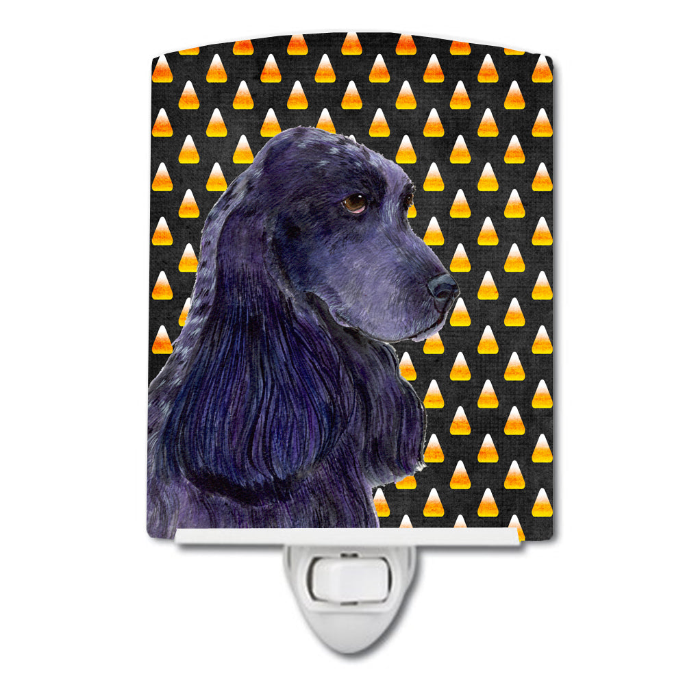 Cocker Spaniel Candy Corn Halloween Portrait Ceramic Night Light SS4264CNL - the-store.com