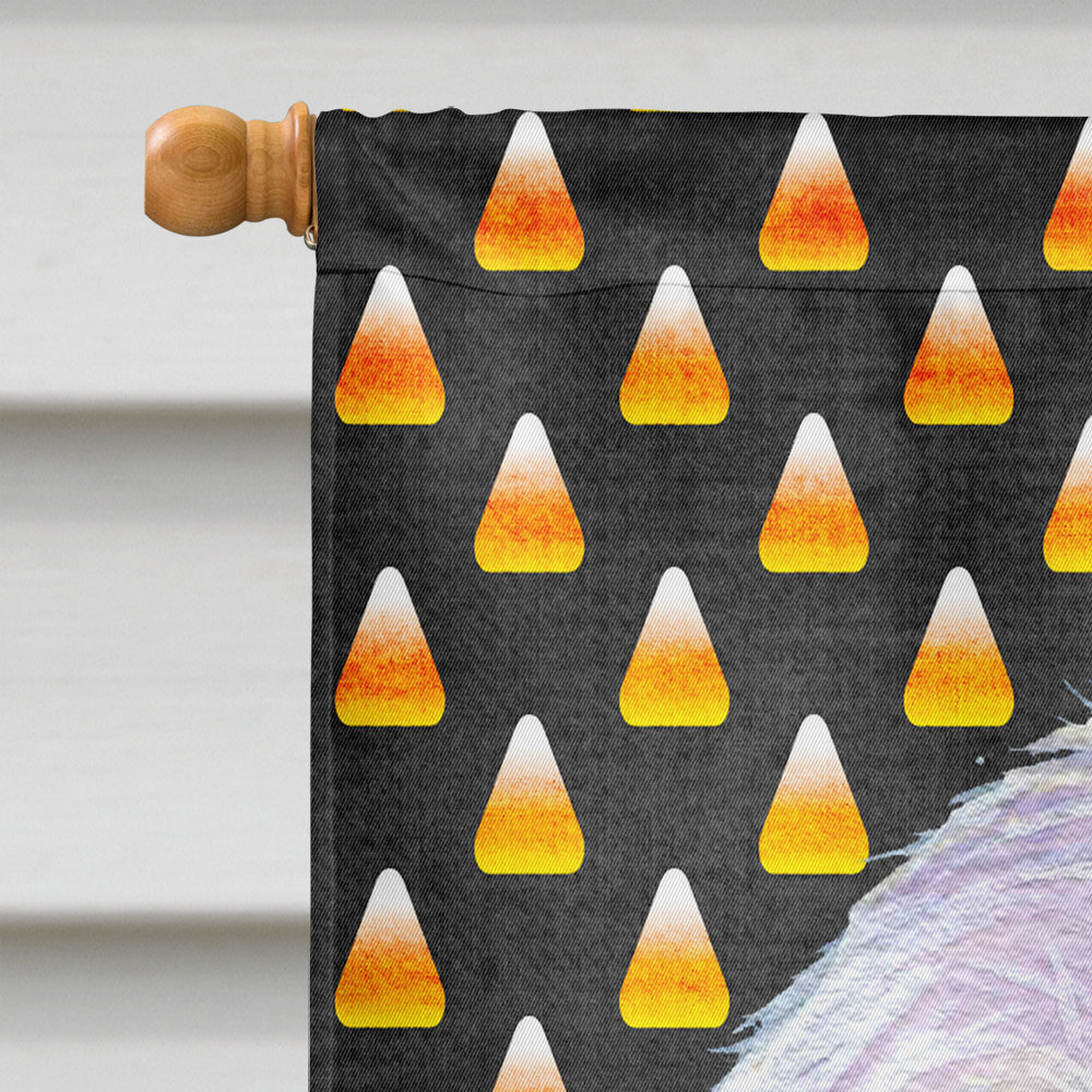 Maltese Candy Corn Halloween Portrait Flag Canvas House Size  the-store.com.