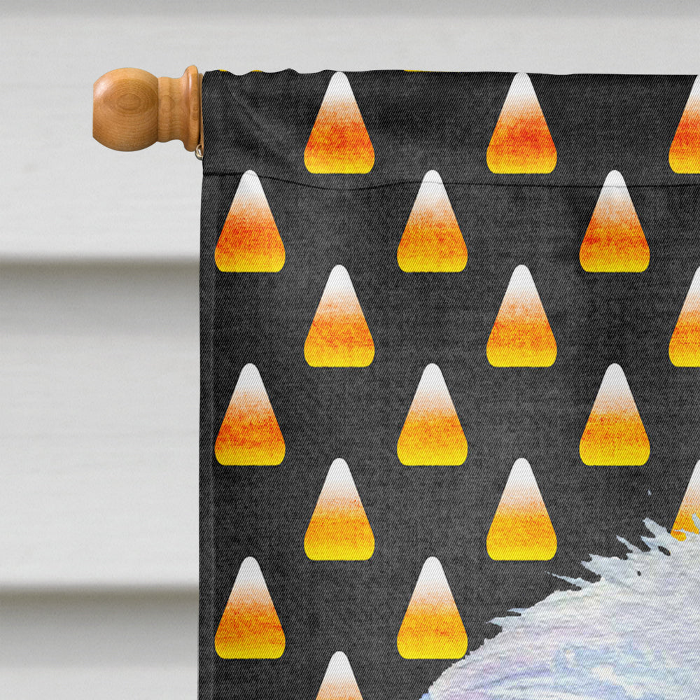 Maltese Candy Corn Halloween Portrait Flag Canvas House Size  the-store.com.