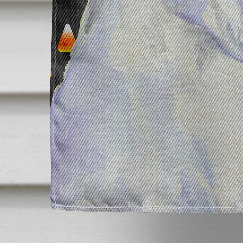 Boxer White Candy Corn Halloween Portrait Flag Canvas House Size  the-store.com.