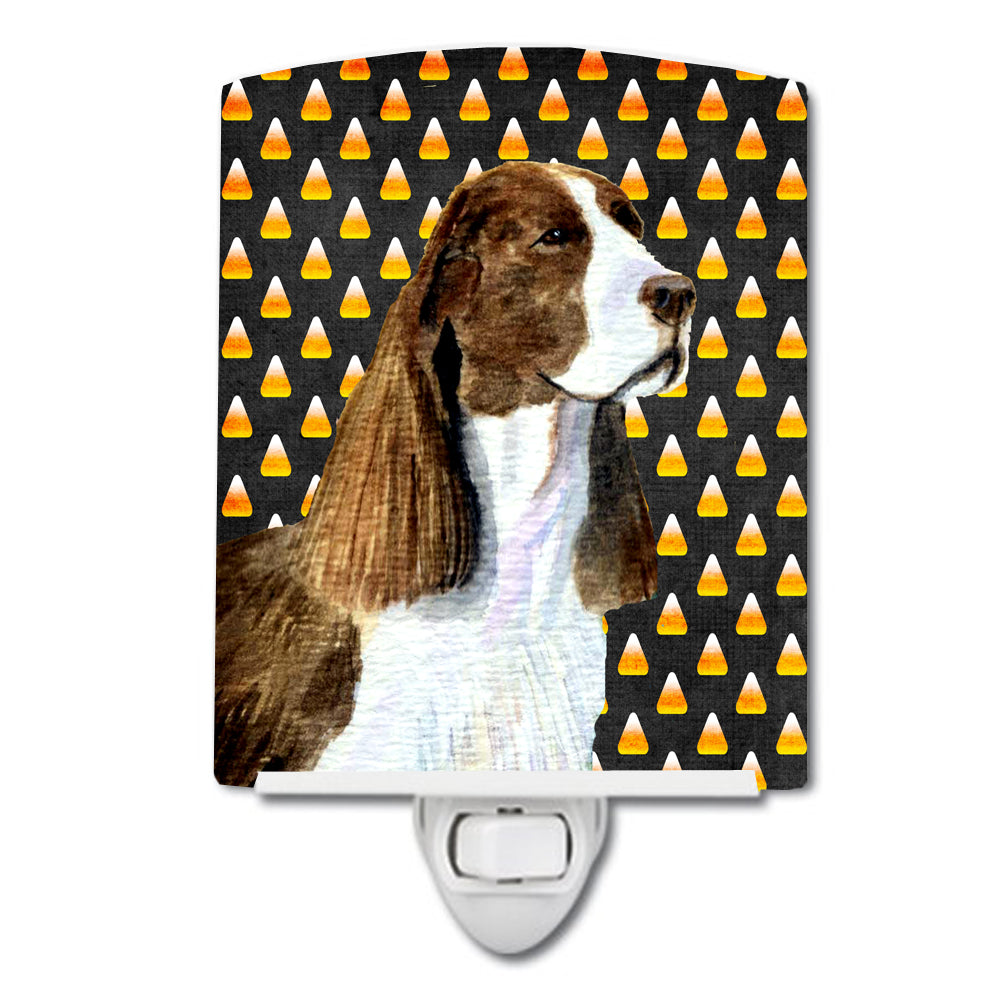 Springer Spaniel Candy Corn Halloween Portrait Ceramic Night Light SS4306CNL - the-store.com