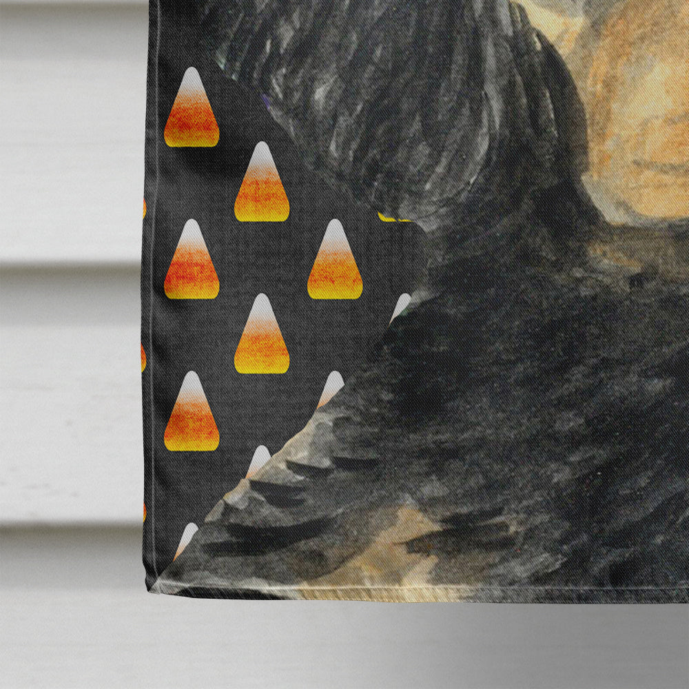 Gordon Setter Candy Corn Halloween Portrait Flag Canvas House Size  the-store.com.