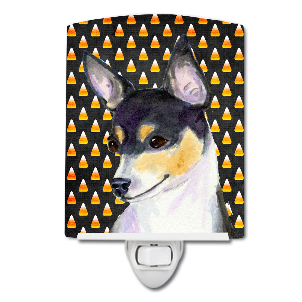 Chihuahua Candy Corn Halloween Portrait Ceramic Night Light SS4311CNL - the-store.com