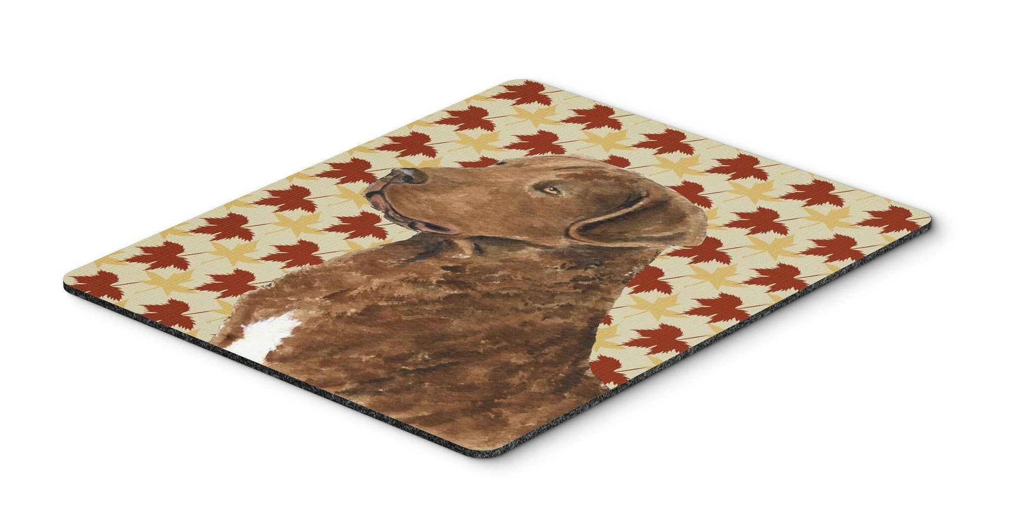 Chesapeake Bay Retriever Fall Leaves Portrait Mouse Pad, Hot Pad or Trivet by Caroline's Treasures