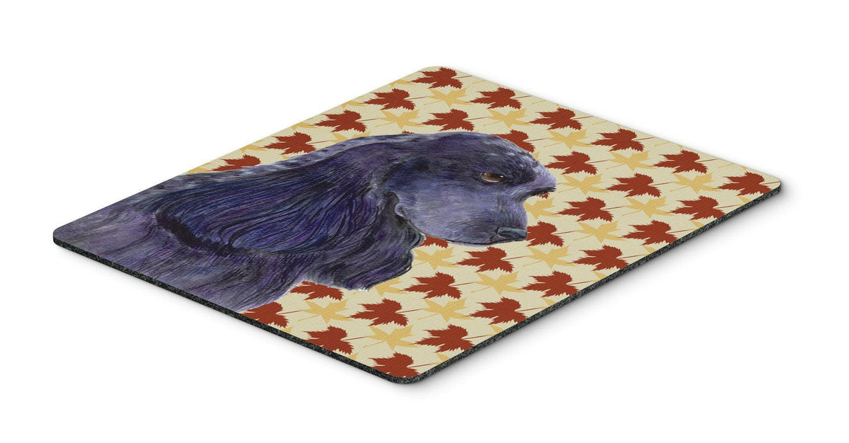 Cocker Spaniel Fall Leaves Portrait Mouse Pad, Hot Pad or Trivet by Caroline&#39;s Treasures