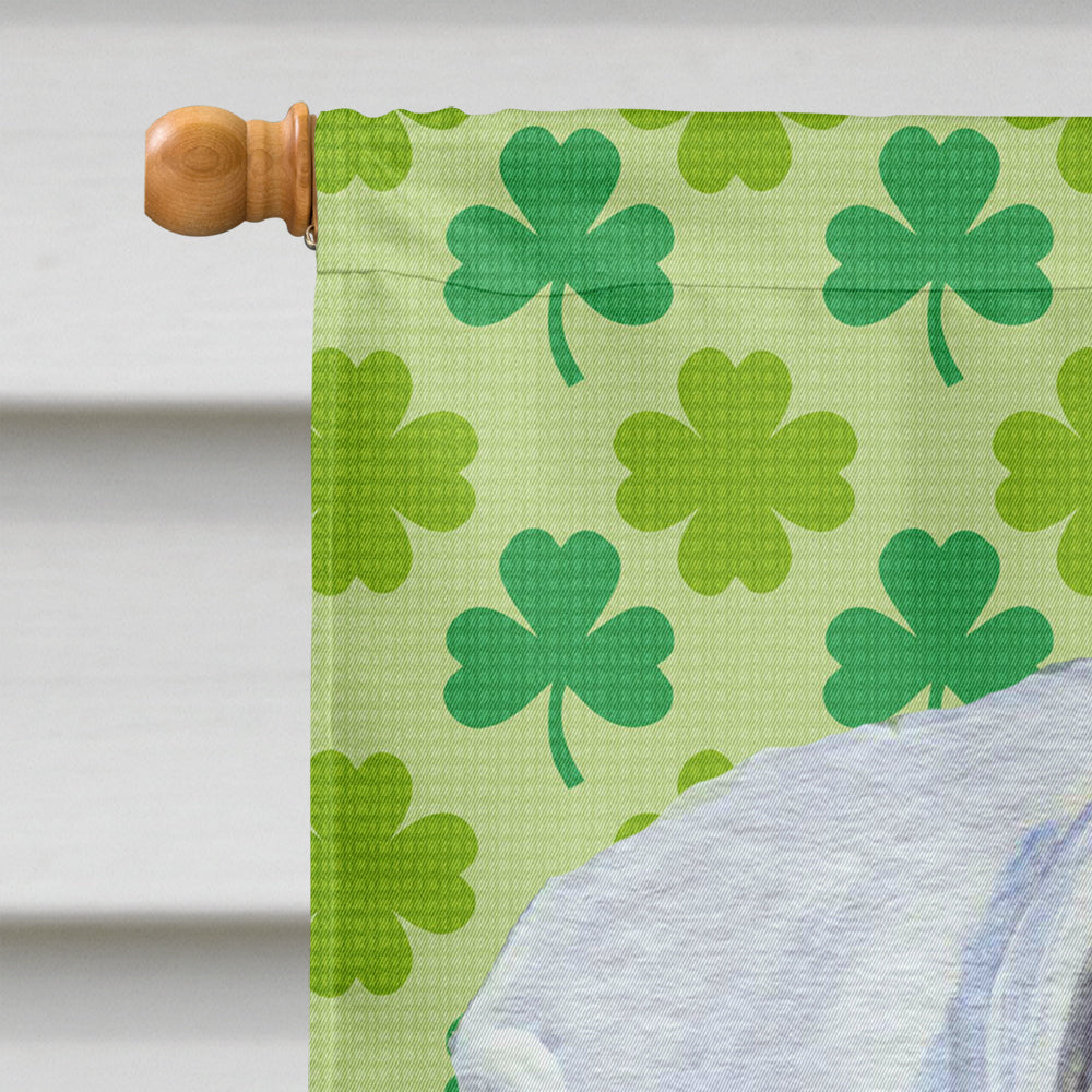 Boxer St. Patrick's Day Shamrock Portrait Flag Canvas House Size  the-store.com.