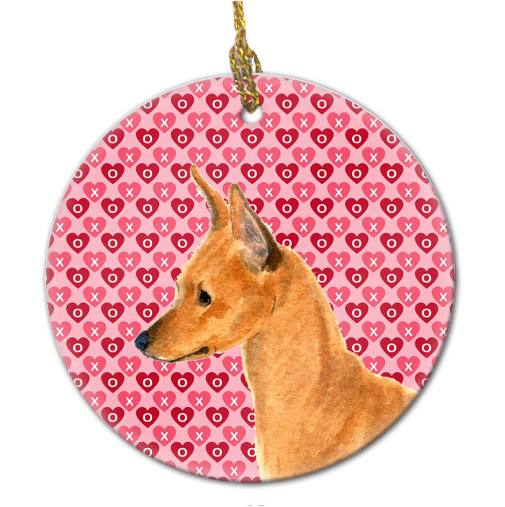 Min Pin  Ceramic Ornament by Caroline&#39;s Treasures