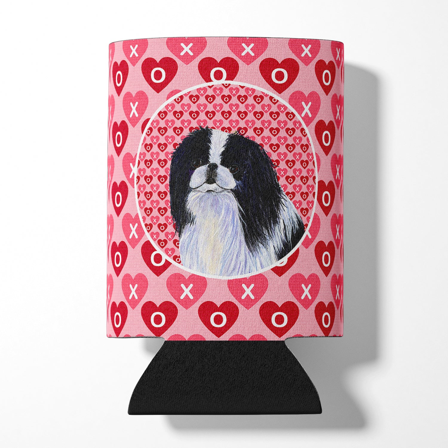 Japanese Chin  Can or Bottle Beverage Insulator Hugger.