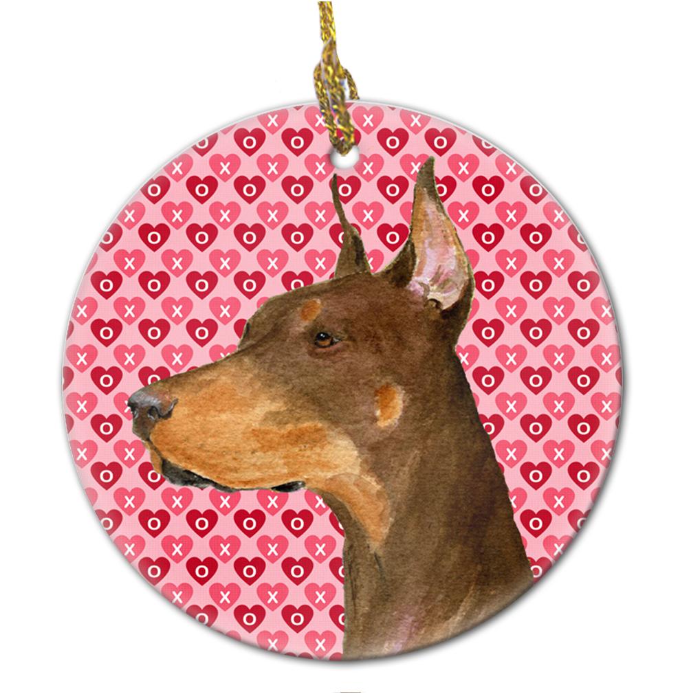 Doberman  Ceramic Ornament by Caroline&#39;s Treasures