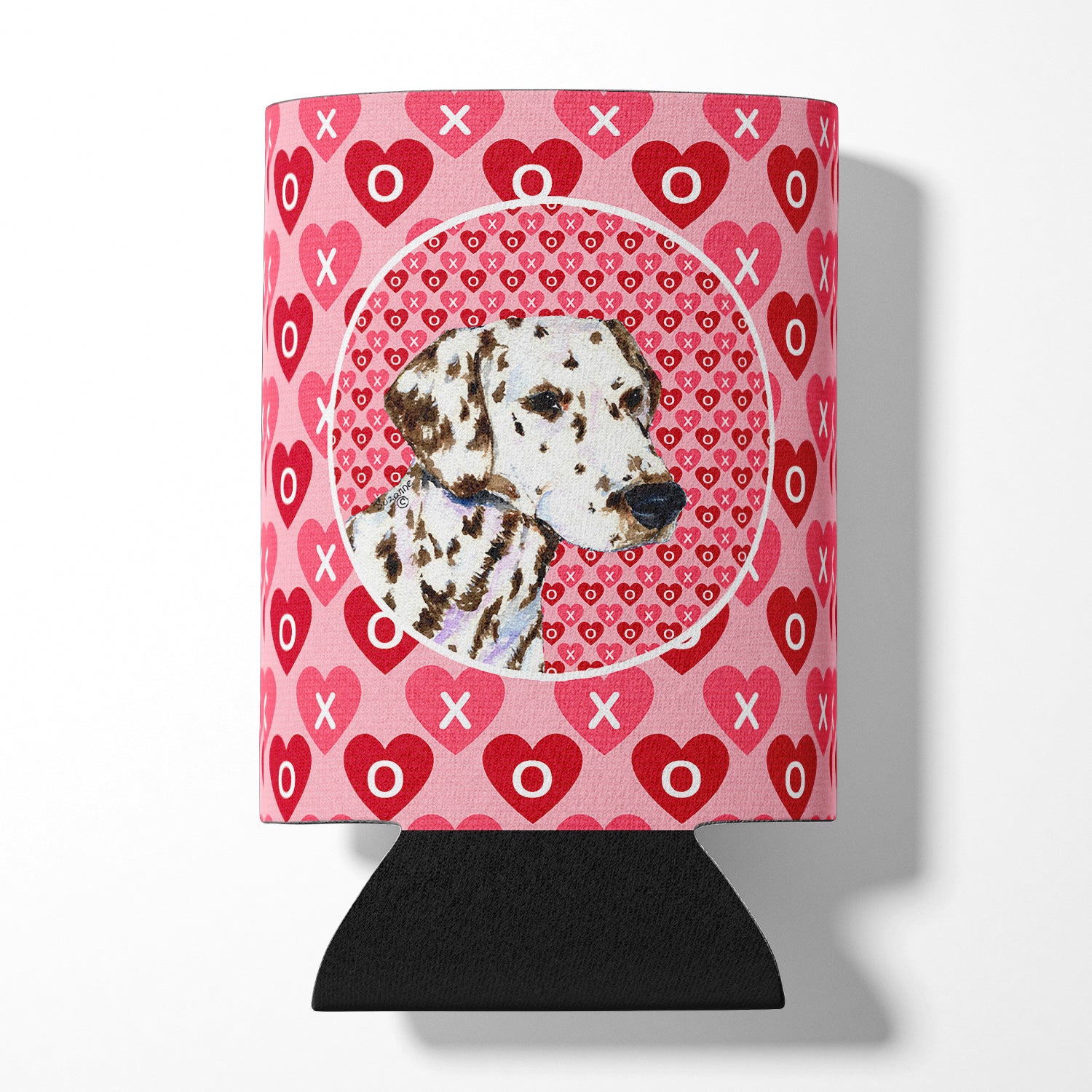 Dalmatian  Can or Bottle Beverage Insulator Hugger.