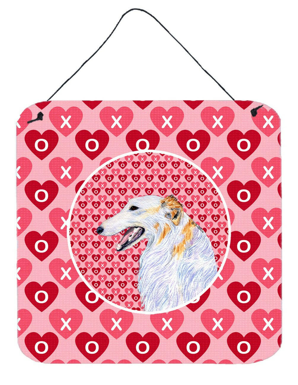 Borzoi  Aluminium Metal Wall or Door Hanging Prints by Caroline's Treasures