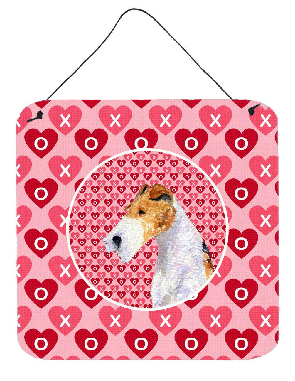 Fox Terrier  Aluminium Metal Wall or Door Hanging Prints by Caroline's Treasures