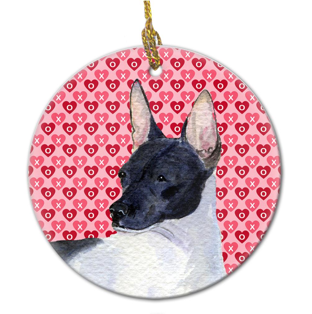 Rat Terrier  Ceramic Ornament by Caroline's Treasures