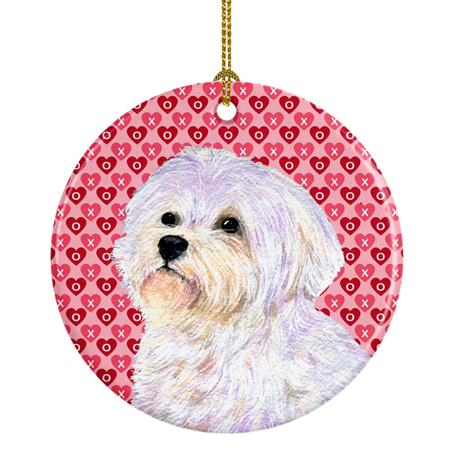 Maltese  Ceramic Ornament - the-store.com