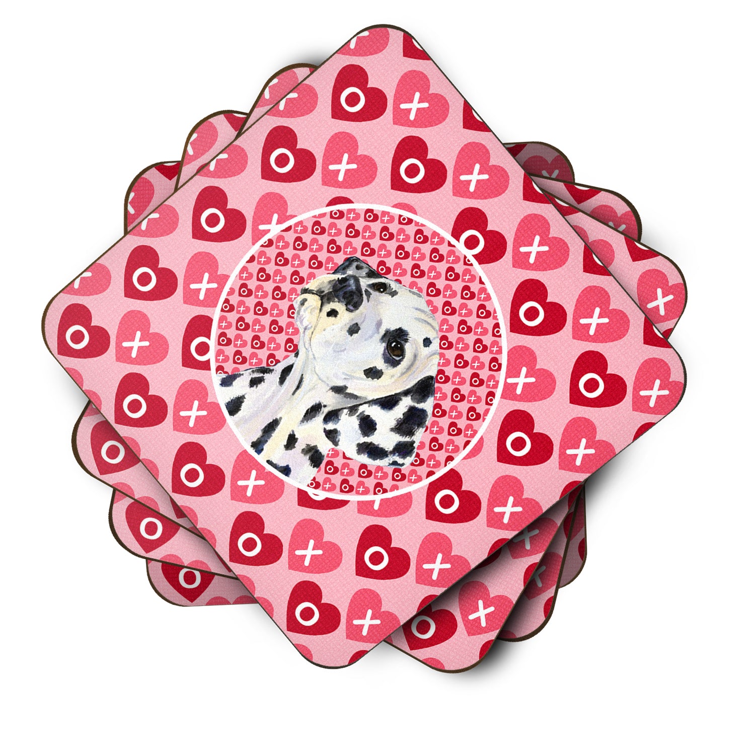 Set of 4 Dalmatian  Foam Coasters - the-store.com