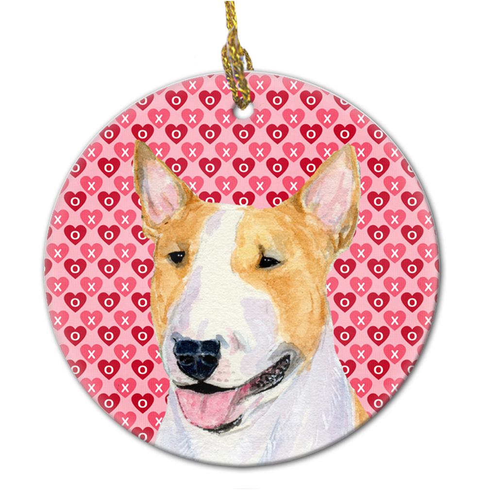 Bull Terrier Ceramic Ornament by Caroline&#39;s Treasures