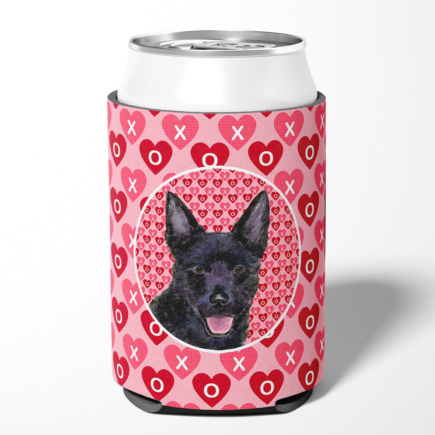 Australian Kelpie  Can or Bottle Beverage Insulator Hugger.