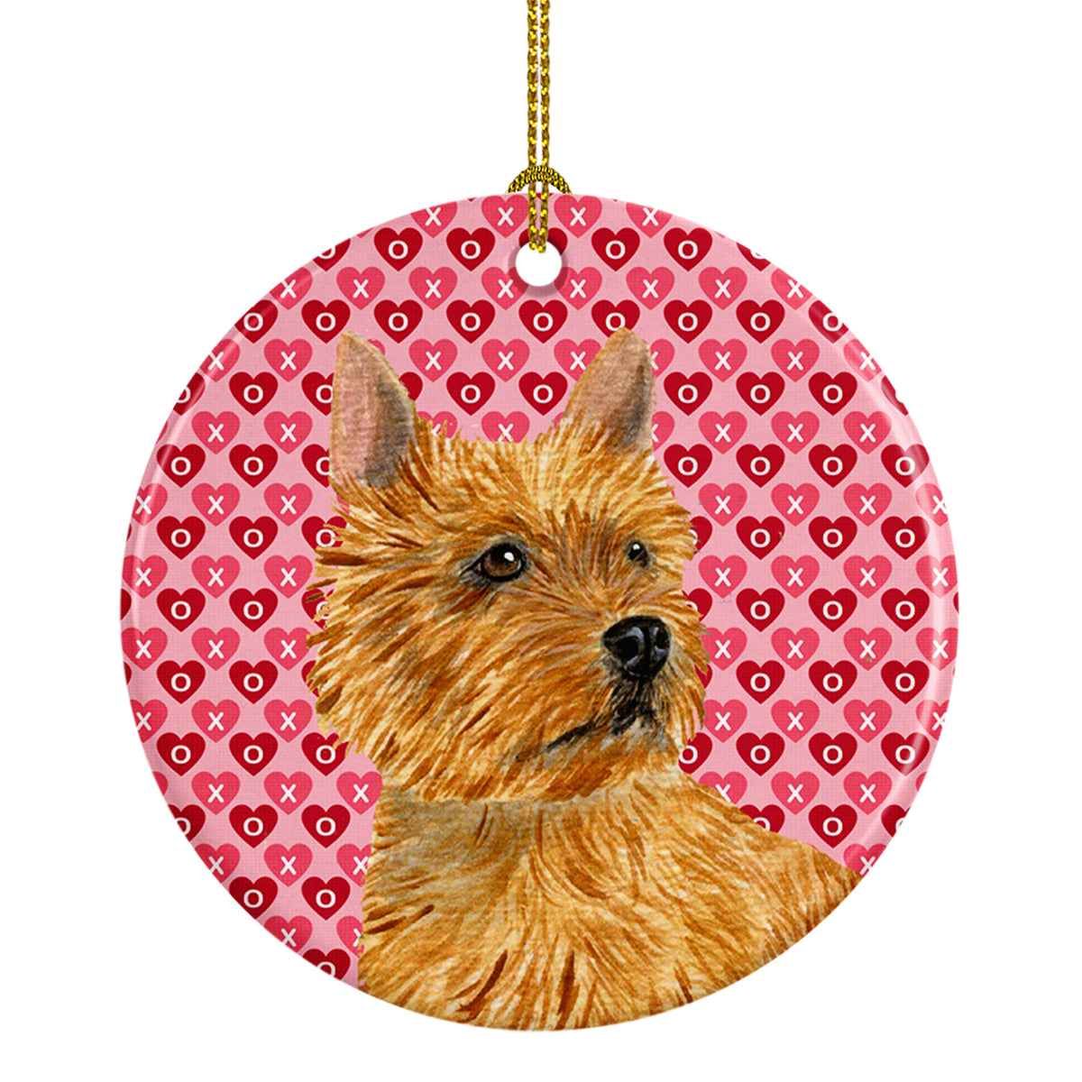 Norwich Terrier  Ceramic Ornament - the-store.com