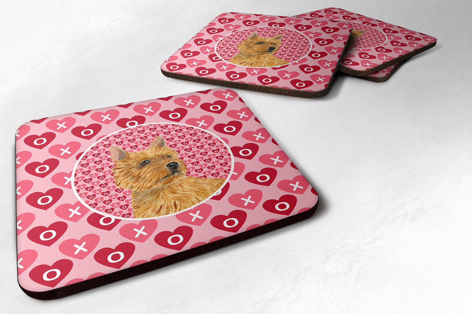 Set of 4 Norwich Terrier  Foam Coasters - the-store.com