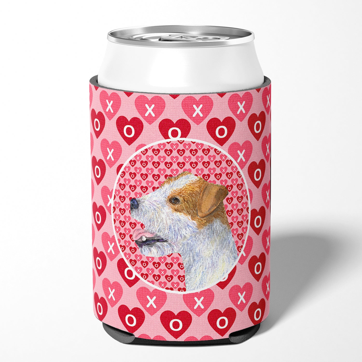 Jack Russell Terrier  Can or Bottle Beverage Insulator Hugger.